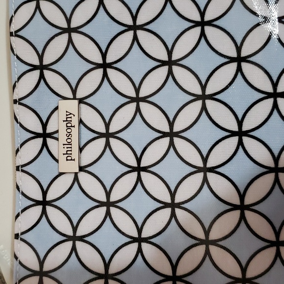 ** 3/$25 ** PHILOSOPHY Cosmetic Zipper Pouch Like New - Picture 3 of 5